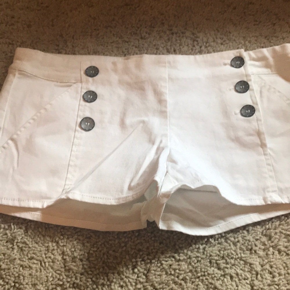 White shorts